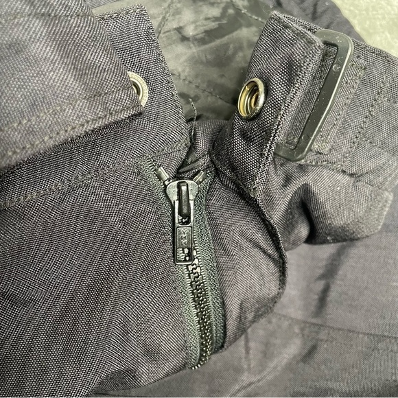 Belstaff Cordura Nylon Waterproof Biker Pants Cargo Pockets Zipper Boot Hem XL - Picture 5 of 15